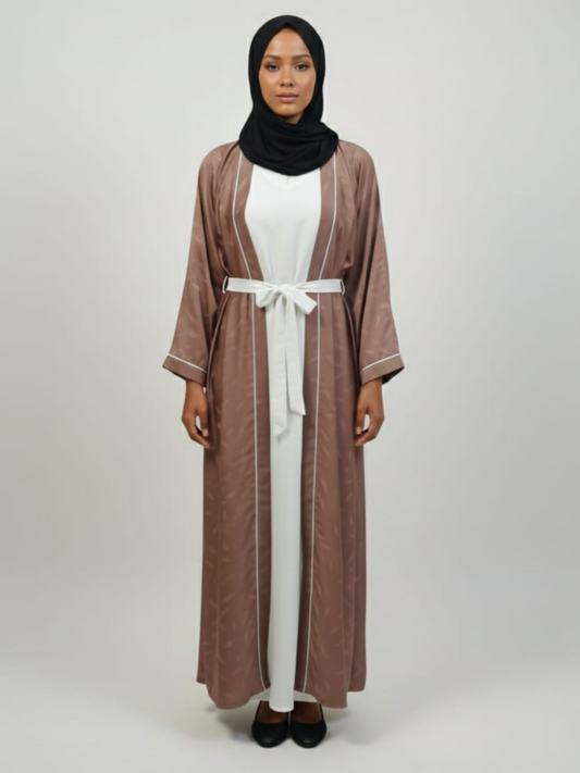 Islami Hijab Centre Haya Premium Series Imported Nida Printed Abaya Set