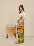 Stylish Collection Velvet Vogue Printed Co-Ord Set-Butterfly Bold