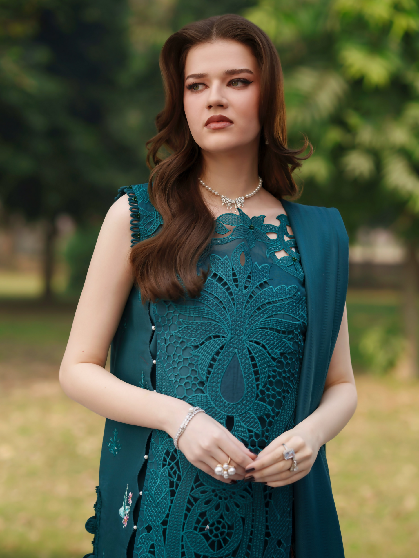 Parishay Summer Queen Lawn Embroidered Unstitched 3-Piece Suit-SQ-04