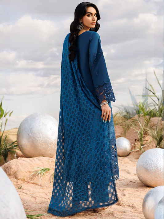 Parishay Shangrila Lawn Vol 2 Embroidered Unstitched 3-Piece Suit-ANG-11