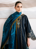 Binilyas Noura Summer Lawn Embroidered Unstitched 3-Piece Suit-76-A