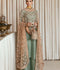 Hussain Rehar Moon In The Golden Cup Raw Silk Embellished Stitched 3-Piece Suit-Duende
