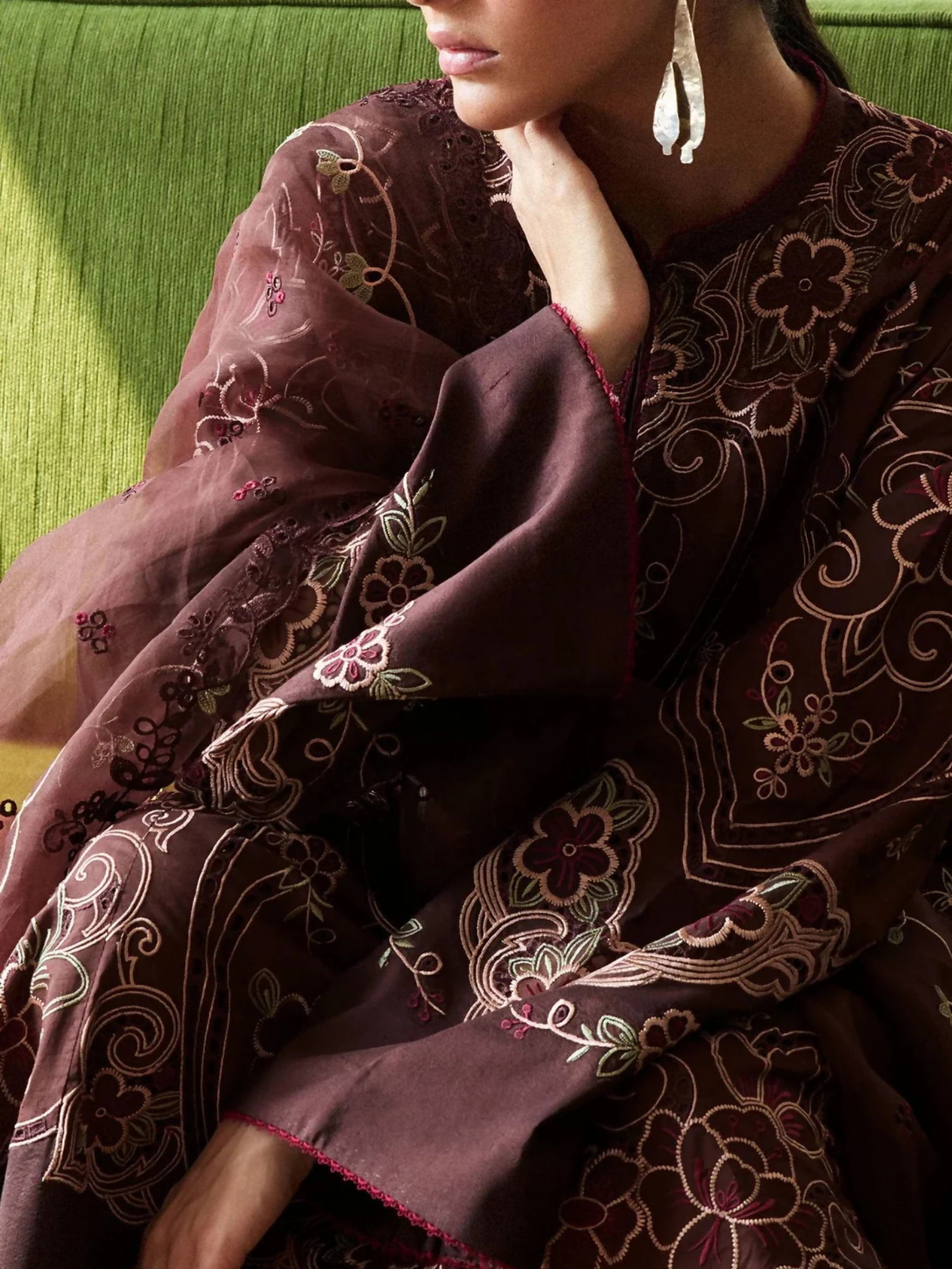 Zara Shahjahan Satori Lawn Embroidered Unstitched 3-Piece Suit-Shizumi-4B