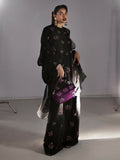 Hussain Rehar Candy Soap Raw Silk Embellished Stitched 3-Piece Suit-Casse