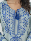 Stylish Collection Cotton Embroidered Stitched 2-Piece Suit-Jugnu Ferozi