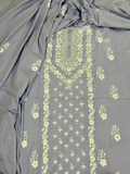 Fehm Hand Embroidered Lawn Unstitched 2-Piece Suit