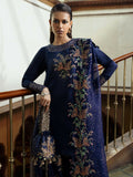 Hussain Rehar Basic Not Basic V Raw Silk Embellished Stitched 3-Piece Suit-Nocturne