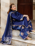 Blue Panache Apparel Noor Mahal Cotton Printed Stitched Suit-Nayirah