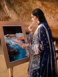 Mahnur Sirene Luxury Lawn Embroidered Unstitched 3-Piece Suit-Derya