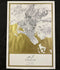 MappedPK Karachi Gold Hand Painted Map