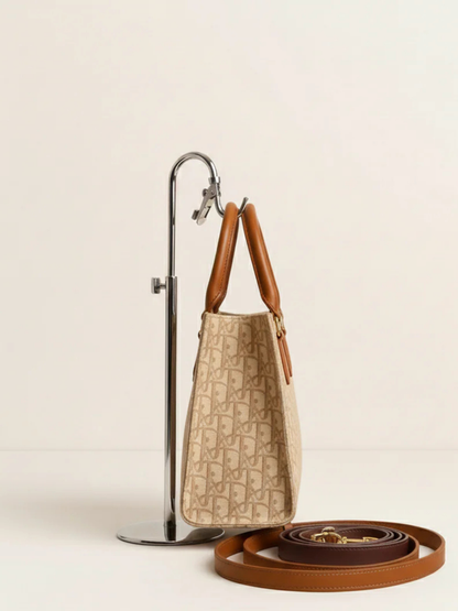 Beige Zebaish Collection Hand Bag-ZB-039