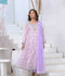 Ruby's Couture Ashiyana Net & Jacquard Embroidered Stitched 3-Piece Suit-Annika