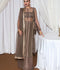 Hussain Rehar Basic Not Basic 3 Organza Embellished Stitched 4-Piece Suit-Leaden