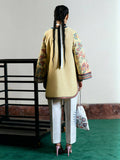 Jugnu by Hussain Rehar Summer Pret'25 Edit III Cotton Embroidered 3-Piece Suit-Yavani