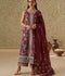 Binilyas Mashriq Luxury Lawn'26 Embroidered Unstitched 3-Piece Suit-D-118-A
