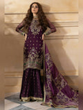 Charizma Dastan-e-Jashan Luxury Chiffon Embroidered Unstitched 3-Piece Suit-DJW4-03