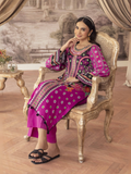 Naqsh Dune And Bloom Lawn Printed Unstitched 2-Piece Suit-Raspberry Pink-00134