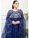 Allure By IH Lehr Chiffon Embroidered Lehenga-Sundae
