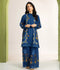 Panache Apparel Dear Summer Silk Lawn Printed Co-Ord Set-Cool Tide