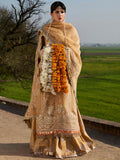 Hussain Rehar Organza Embroidered Unstitched 3-Piece Suit-Sundal