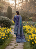 Mausummery Khaddar Printed Unstitched 3-Piece Suit-Daffodils
