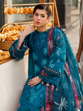 Parishay Monaco Luxury Lawn'26 Embroidered Unstitched 3-Piece Suit-MN-04
