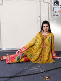 Hussain Rehar Pay Day Vol V Viscose Silk Printed Stitched 2-Piece Suit-Aurora
