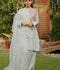 Shiza Hassan Nadia Luxury Pret Korean Raw Silk Embellished Stitched 2-Piece Suit-Allure