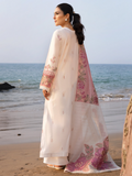 Mahnur Sirene Luxury Lawn Embroidered Unstitched 3-Piece Suit-Magnolia