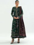 Hussain Rehar Khaddar'25 Embroidered Unstitched 3-Piece Suit-Gulbasi