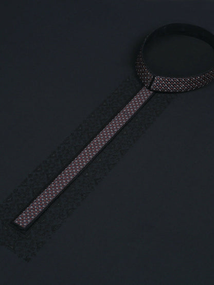 Fabrich Monochrome Edit'26 Wash & Wear Embroidered Unstitched Shalwar Kameez–GTS-FE-037