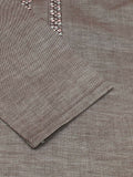Velvour Boys Cotton Embroidered Stitched Kurta-VB200-B
