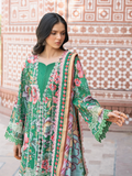 Binilyas Naqsh Naaz Lawn Embroidered Unstitched 3-Piece Suit-2085 - D