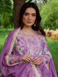 Mahnur Gardenia Khaddar Embroidered Stitched 3-Piece Suit-GR-12