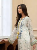 Shiza Hassan Miha Luxury Pret Satin Silk Printed 2-Piece Suit-Izel