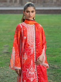 Binilyas Naqsh Naaz Lawn Embroidered Unstitched 3-Piece Suit-2084 - A