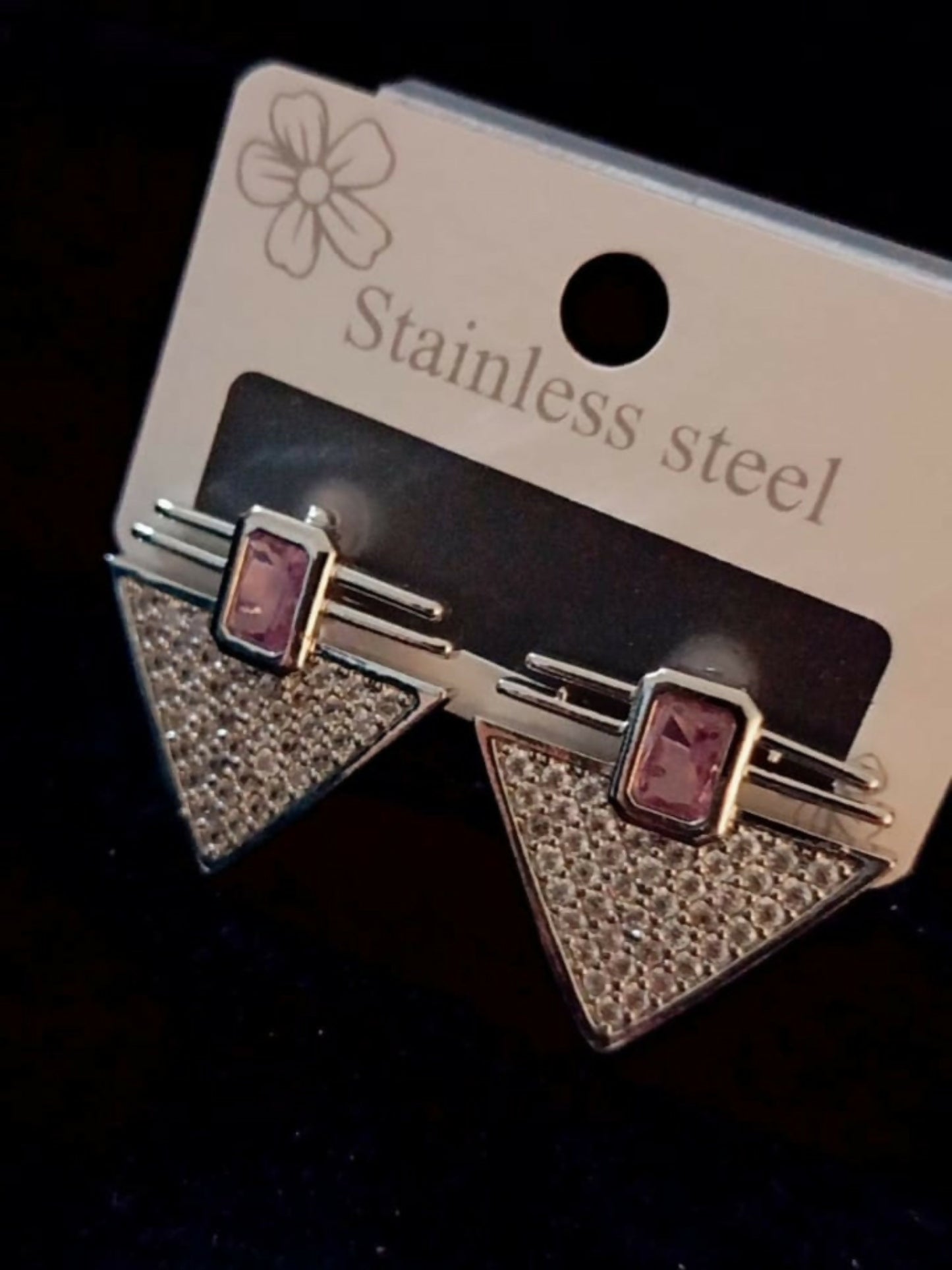 Joyels Triangle Shape Stud Earrings