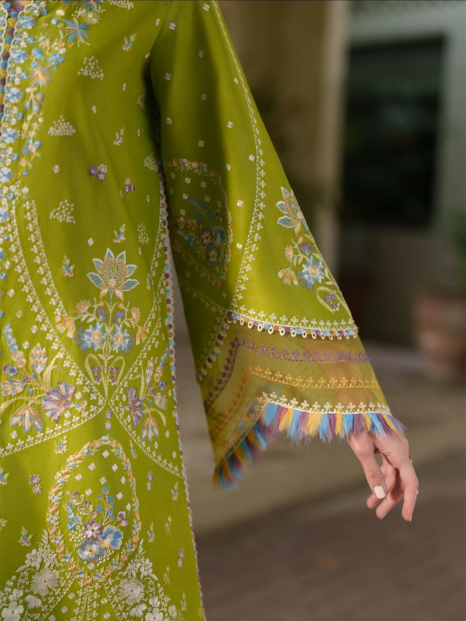 Binilyas Heritage Dore Summer'26 Lawn Embroidered Stitched 3-Piece Suit-172-B