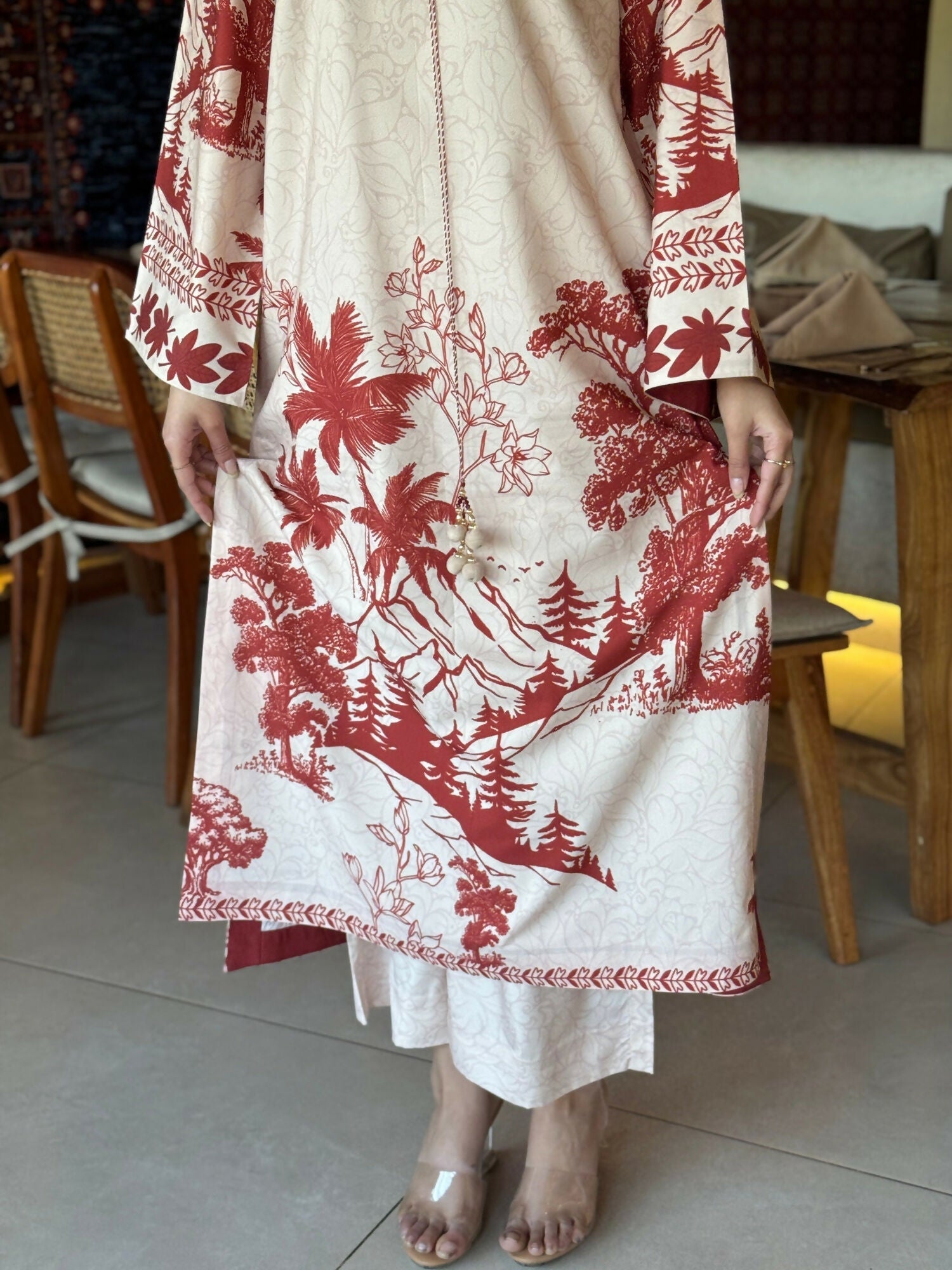 Sehrish Kanwal K-Ord Crepe Printed Co-Ord Set-Victoria