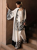 Hussain Rehar Luxury Pret Eid'24 Raw Silk Embellished Stitched 3-Piece Suit-Tusk