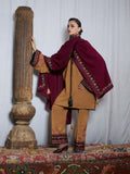 Jugnu by Hussain Rehar Karandi AW'25 Edit III Embroidered Unstitched 3-Piece Suit-Zrov