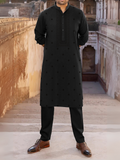 Fabrich Men Embroidered Cotton Unstitched Shalwar Kameez-GTS-NF-012
