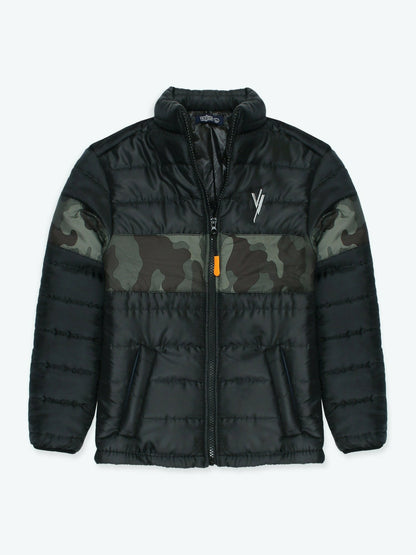 Velvour Full Sleeves Puffer Jacket-VJ03