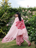 Pink Panache Apparel Noor Mahal Cotton Printed Stitched Suit-Nayelra