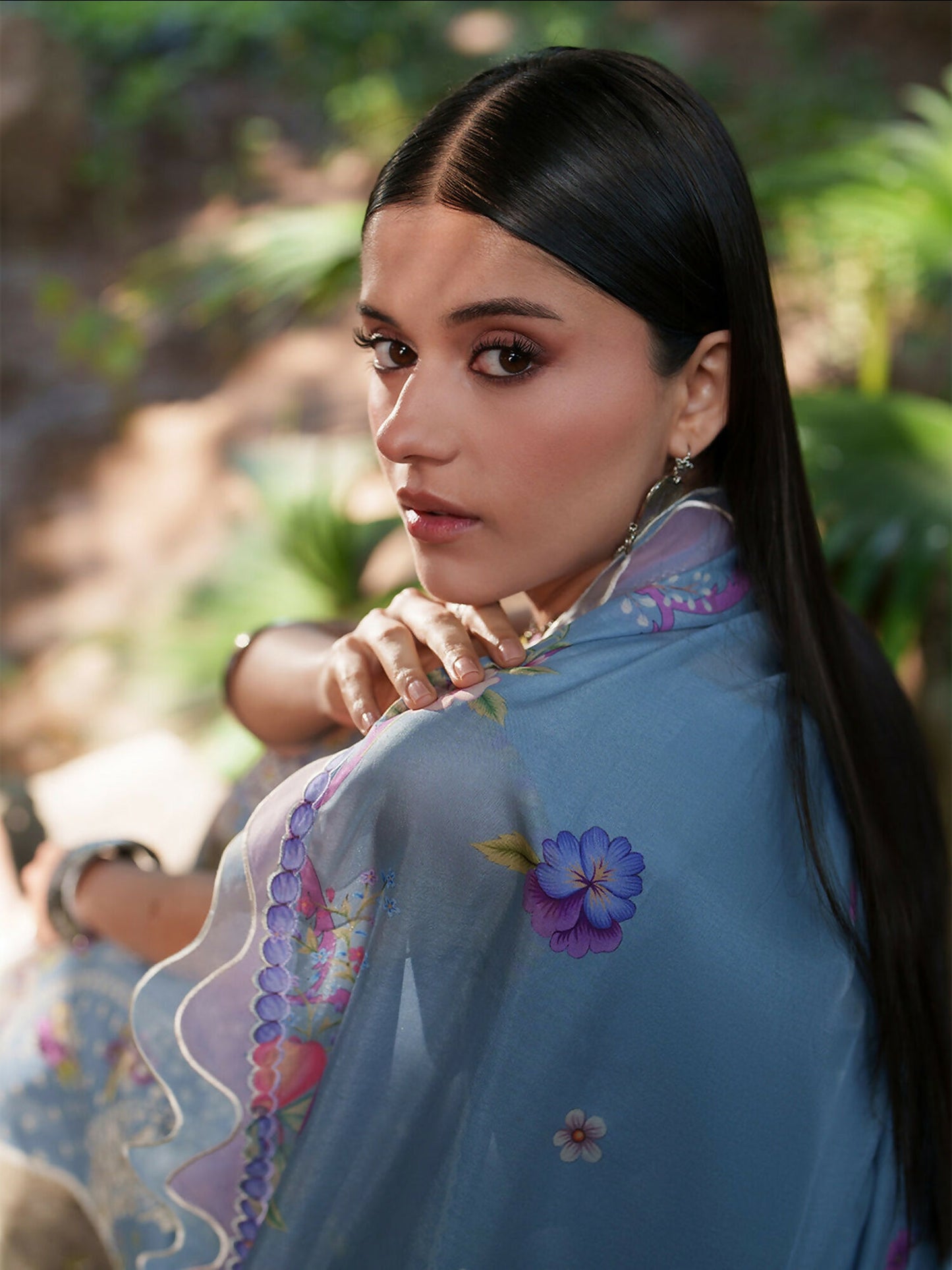 Binilyas Heritage Dore Summer'26 Lawn Embroidered Unstitched 3-Piece Suit-172-A