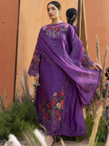 Parishay Ivy Bloom'26 Lawn Embroidered Unstitched 3-Piece Suit-IB-13