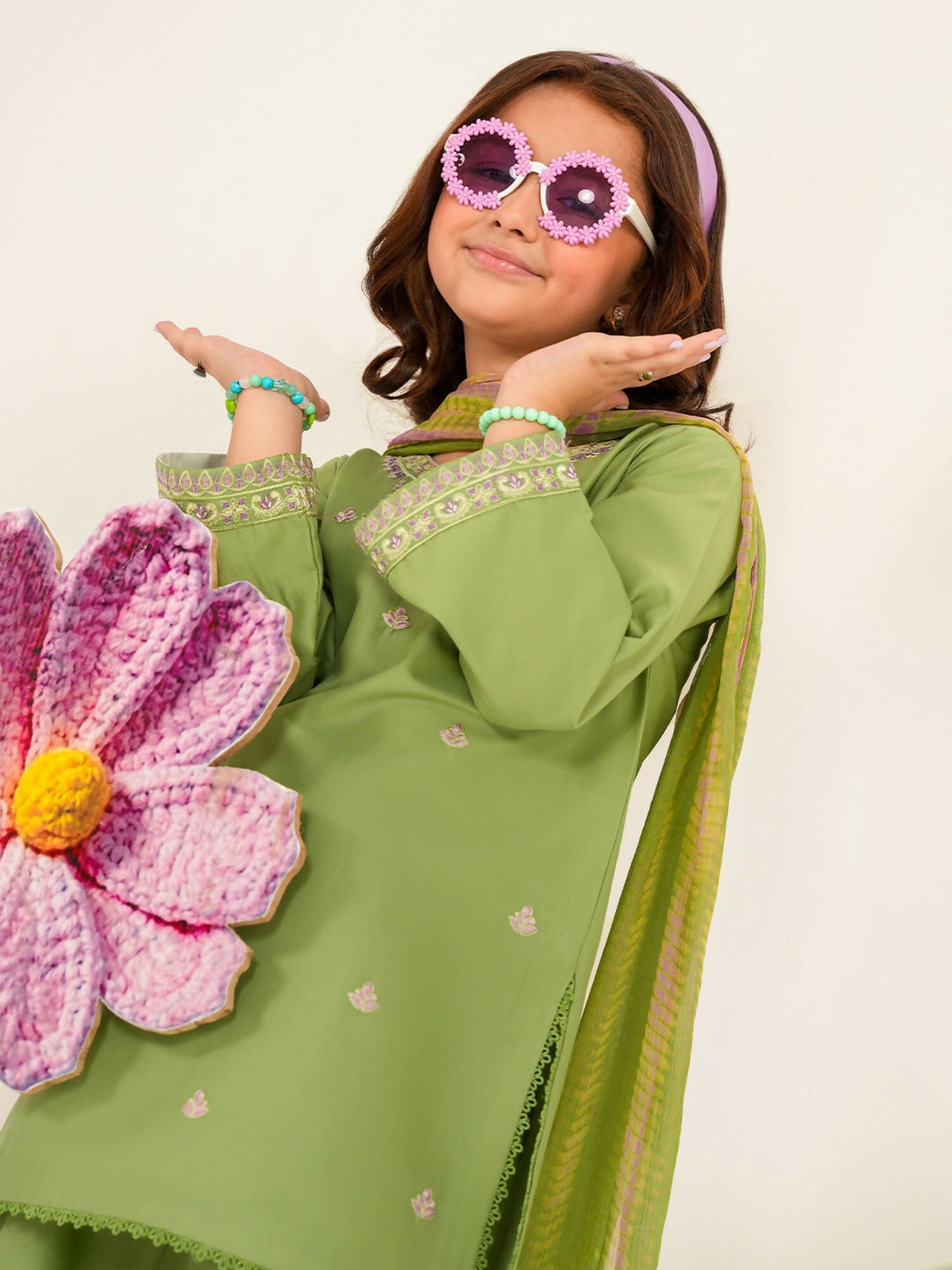 Panache Apparel Bloomie Lawn Embroidered Stitched Suit-Bloomlet