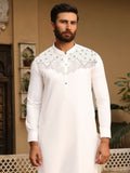 Fabrich Men Embroidered Unstitched Shalwar Kameez-GTS-MCE-003