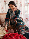 Mahnur Aangan Summer Edit Lawn Embroidered Unstitched 3-Piece Suit-Dilara