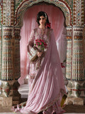 Hussain Rehar Festive Unstitched'26 Chiffon Embroidered 3-Piece Suit-Rukhsaar